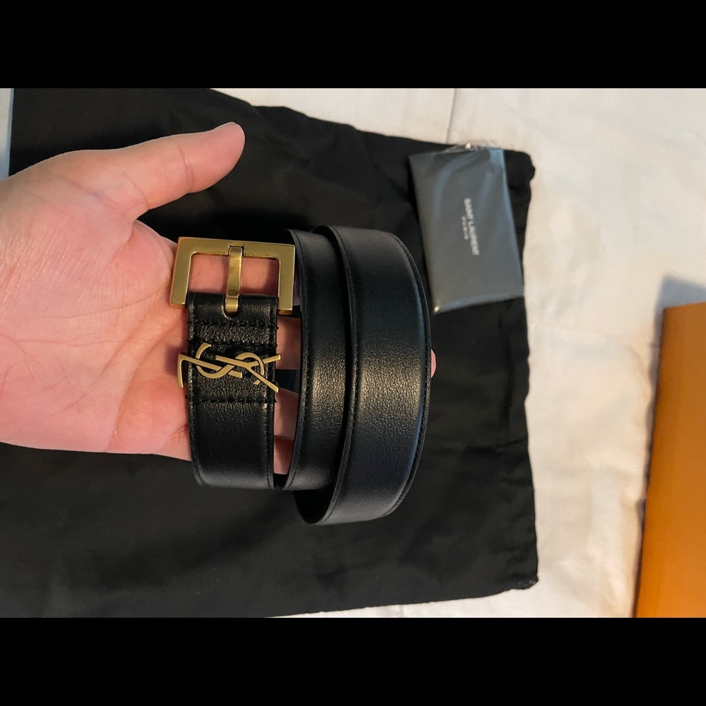 Saint Laurent belt- size 85